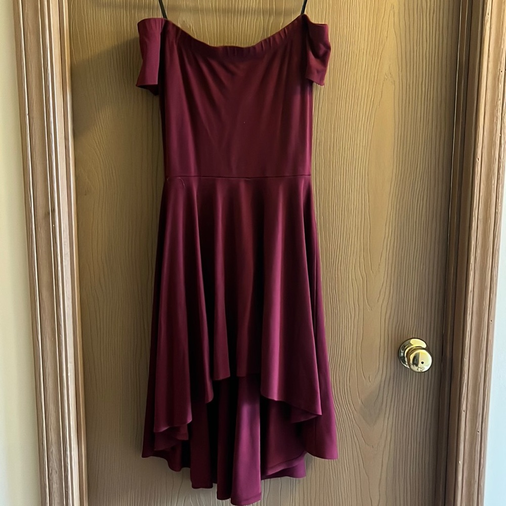 Windsor womens off the shoulder dress